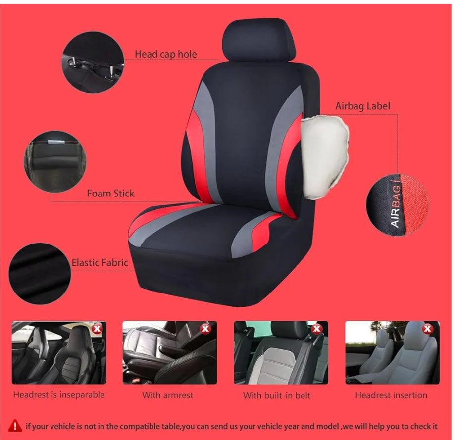 Car Pass Line Rider Universal Fit Car Seat Cover - Essy Ecommerce Specialist